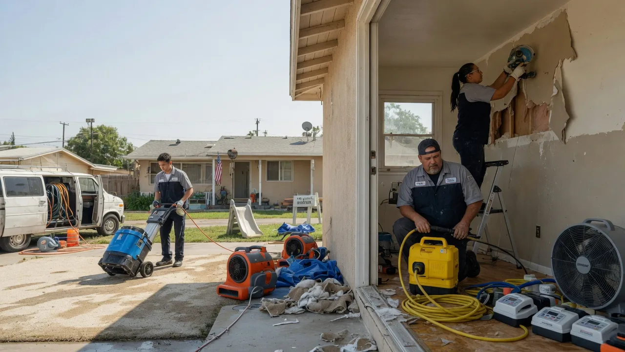 Water Damage Restoration in Wilmington, CA near me